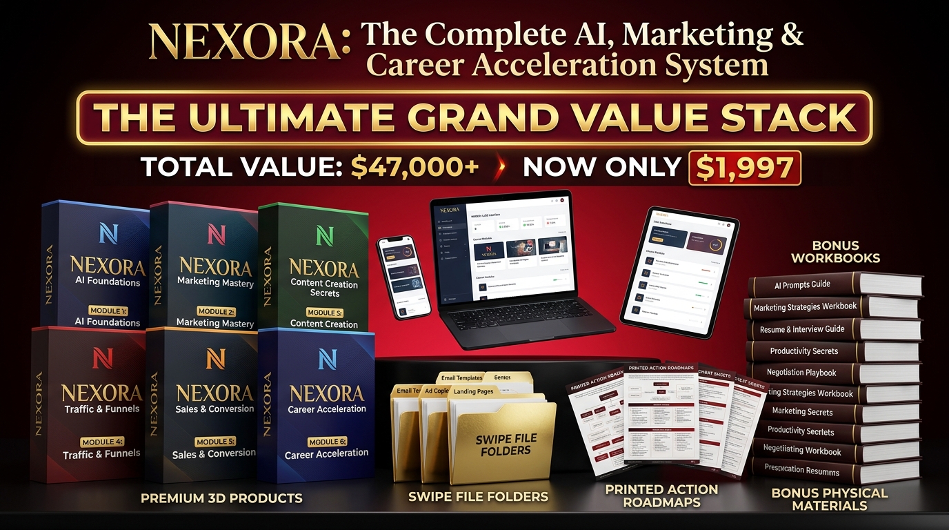 NEXORA Complete 3D Value Stack